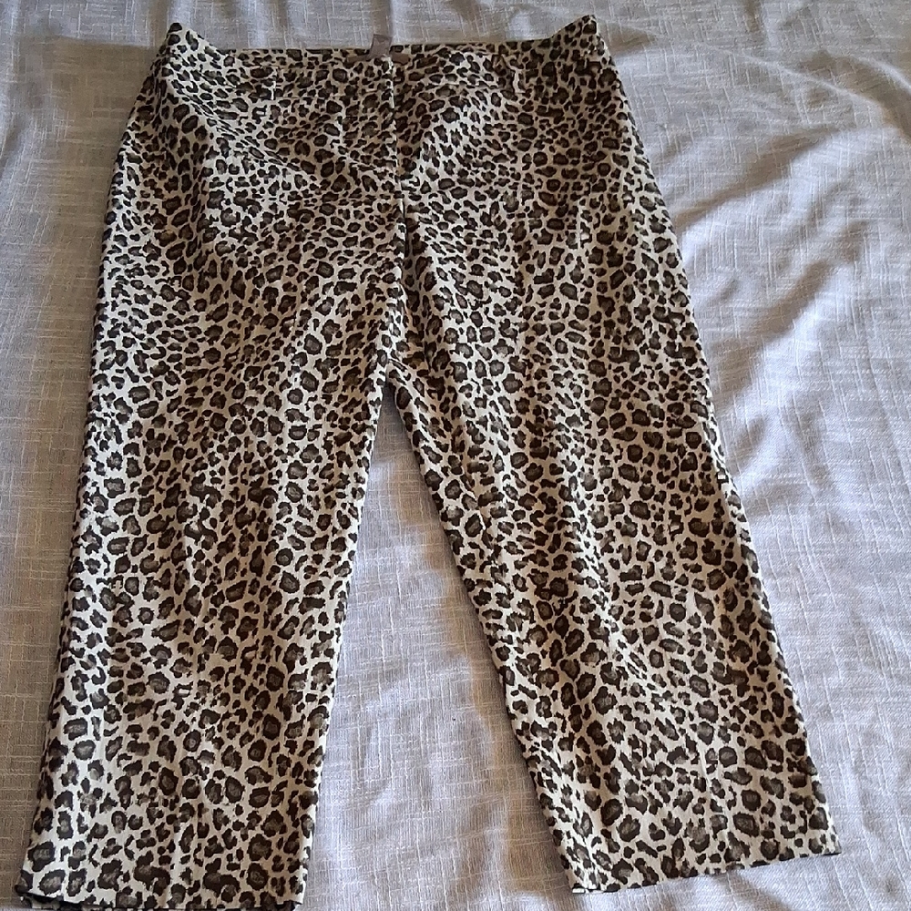 Leopard Print Pants